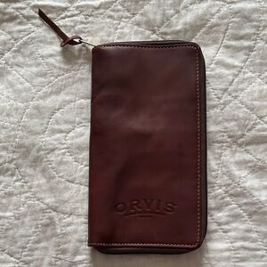 Orvis Leather Passport Wallet